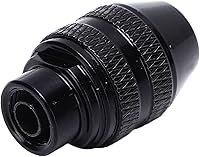 Vista 9 de Portabrocas sin llave, aleación de aluminio de 3 mandíbulas, 0.01-0.13 pulgadas, compatible con Dremel 4000 3000 serie 400