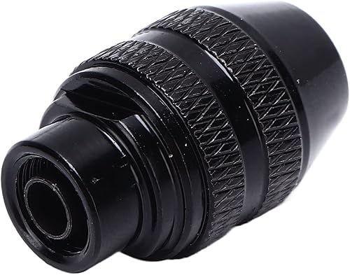 Miniatura 9 de Portabrocas sin llave, aleación de aluminio de 3 mandíbulas, 0.01-0.13 pulgadas, compatible con Dremel 4000 3000 serie 400