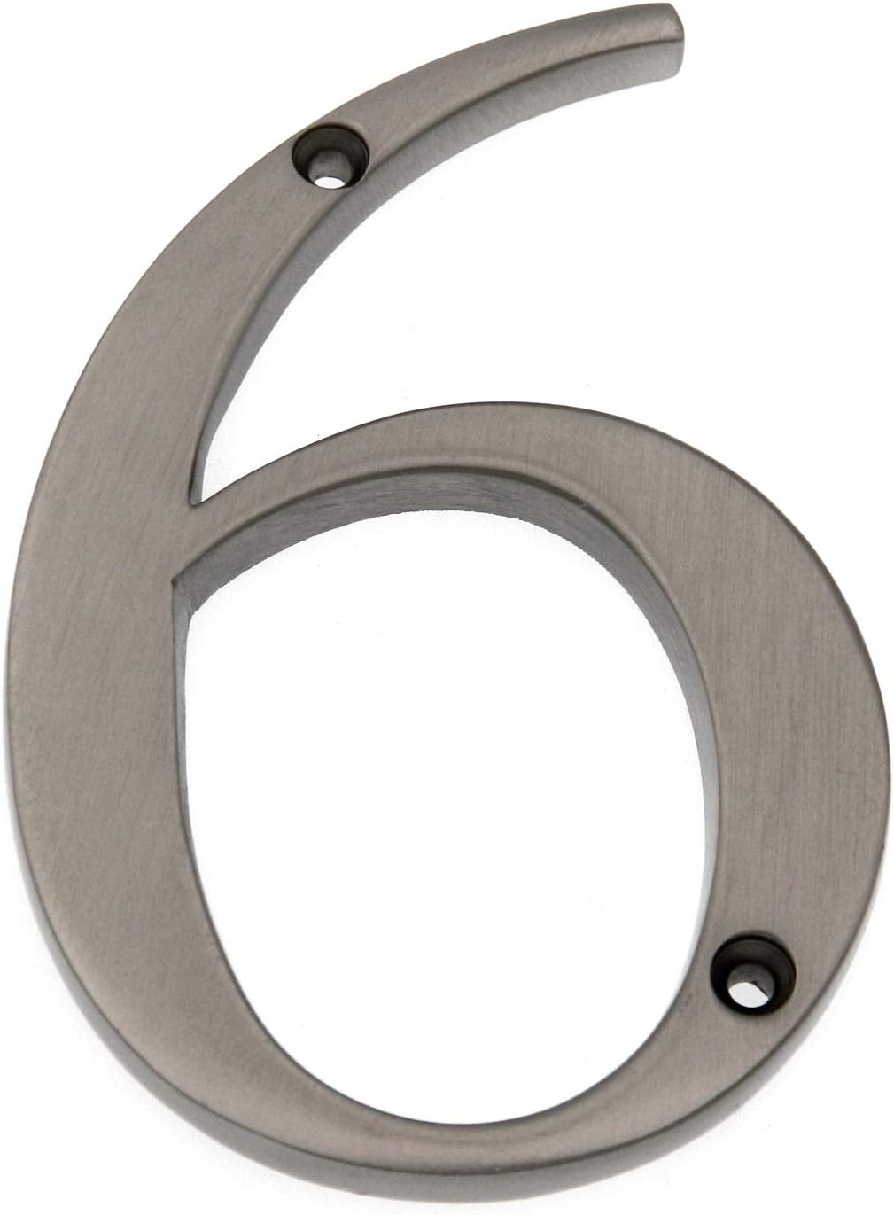 Satin Nickel 4 House Address Number (6)
