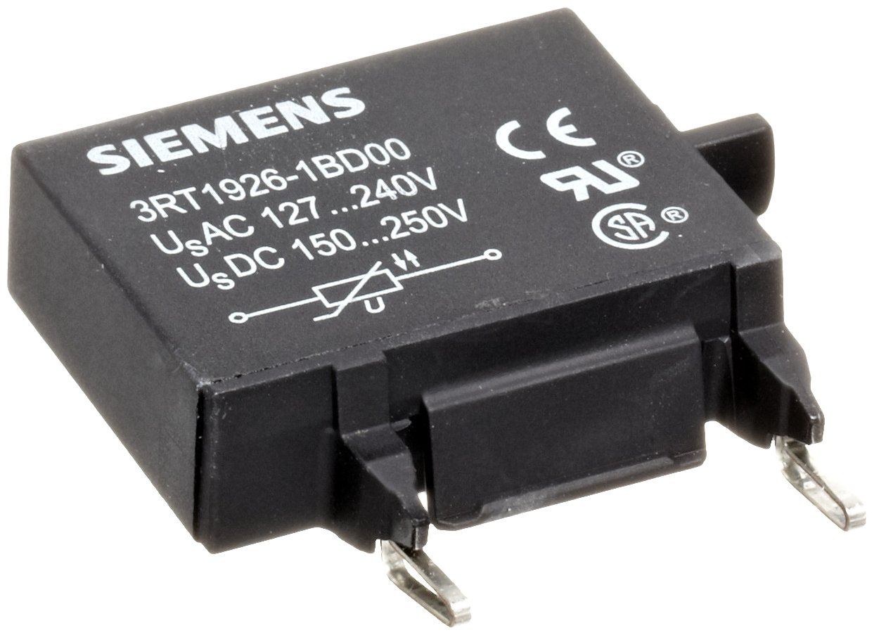 Siemens 3RT19 261BD00 Surge Suppressor, Varistor Design, S0 Size, 127