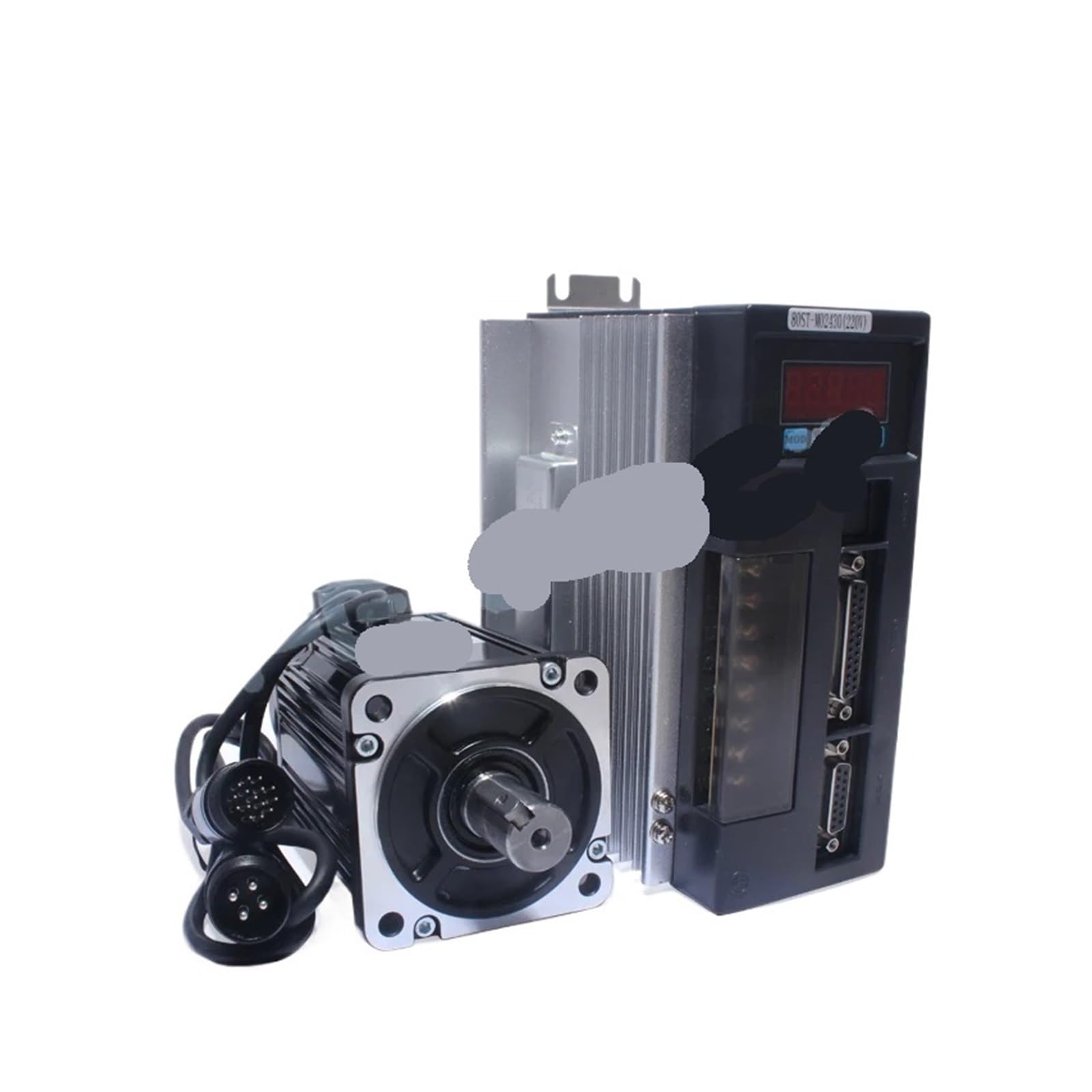 Silnik serwo AC 90st-M02430 220 V 750 W 3000 obr./min 2,4 NM 0,75 kW, jednofazowy, z magnesem stałym (AASD-20A Driver)