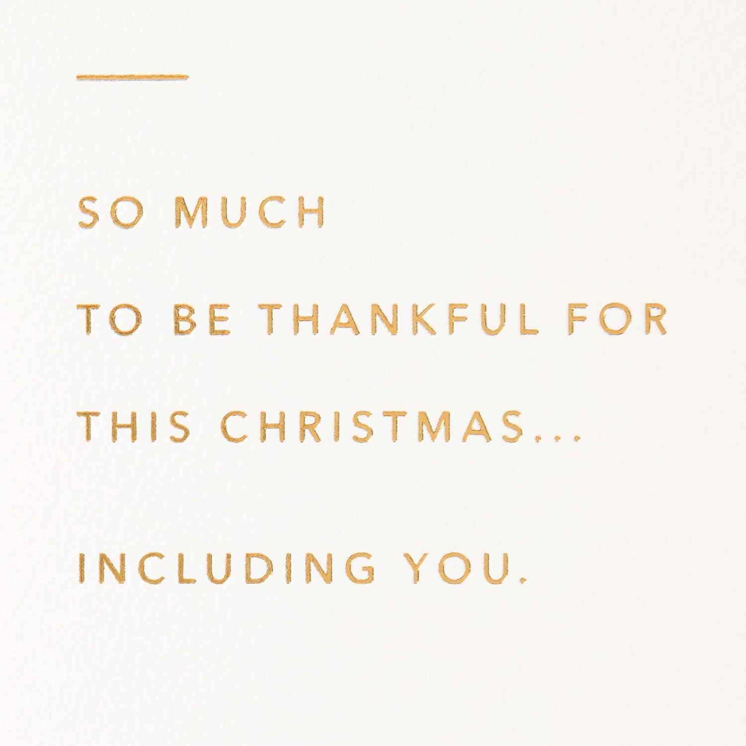 Hallmark Signature Christmas Card (Merry, Thankful) - Image 3