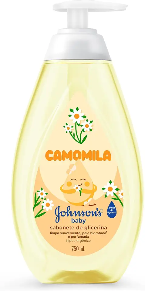 JOHNSON'S® Baby Sabonete Líquido de Glicerina Camomila 750mL