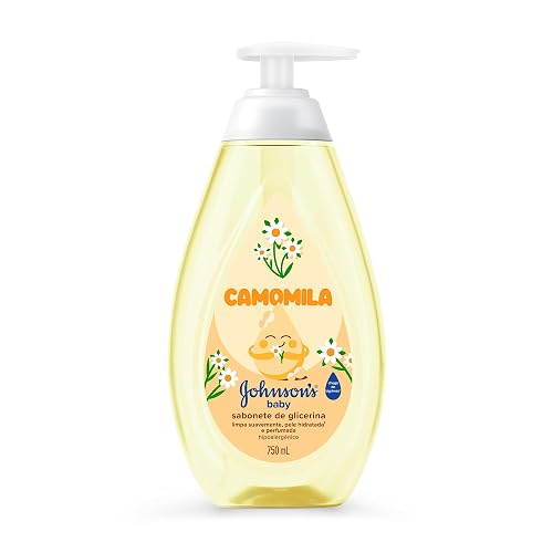JOHNSON'S® Baby Sabonete Líquido de Glicerina Camomila 750mL