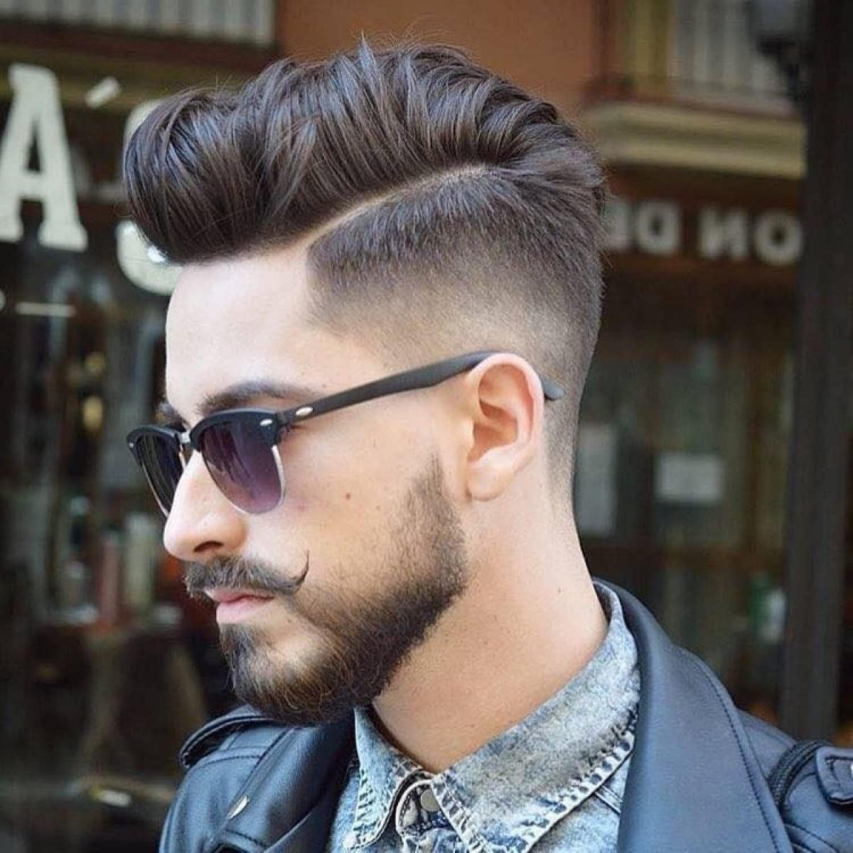 Men's Toupee Monofilament Net with PU around Base European Virgin Human Hair Lace Front Mens Hairpiece Hair Replacement System 10"×8" 1B Black Color