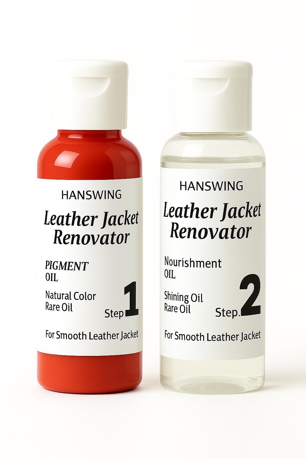 HANSWING Leather Jacket Polish Renovator Red Color Polish Kit-image-6