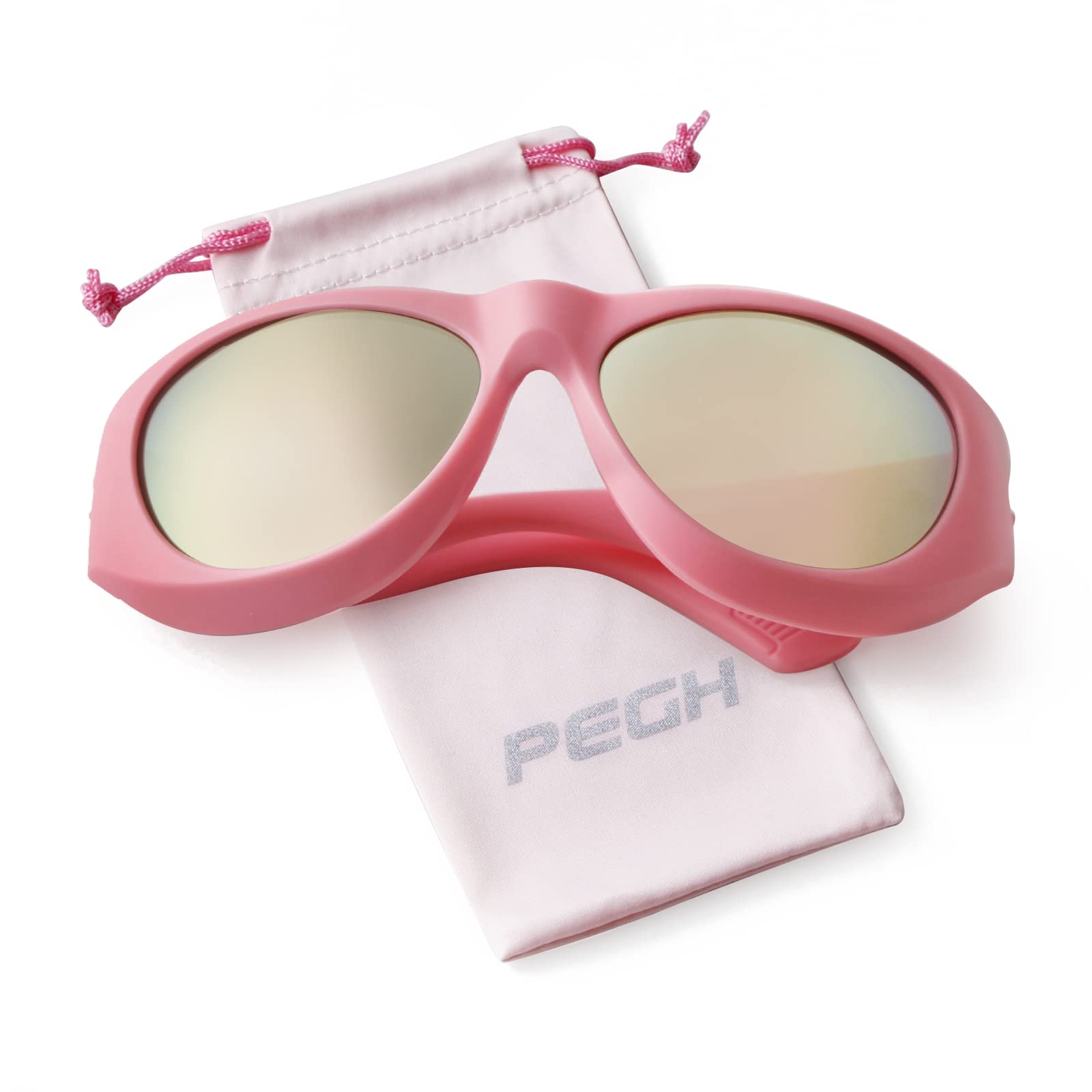 Y2K PH20926 Lunettes de soleil ovales surdimensionnées tendance pour homme et femme