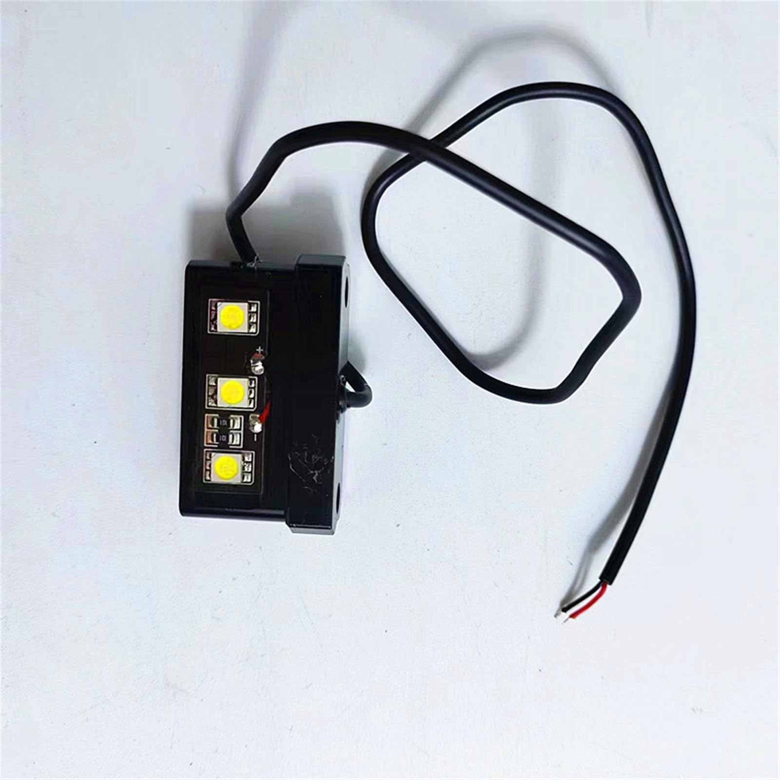 Luce targa a LED per moto, accessori per moto, luce posteriore per targa e targa