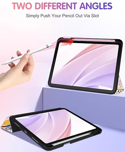 Miniatura 4 de Trendy Fan DSY - Funda para iPad de 10.9 pulgadas 2022 de dibujos animados Kawaii para niñas, niños, adolescentes, niños, mujeres, diseño de fundas