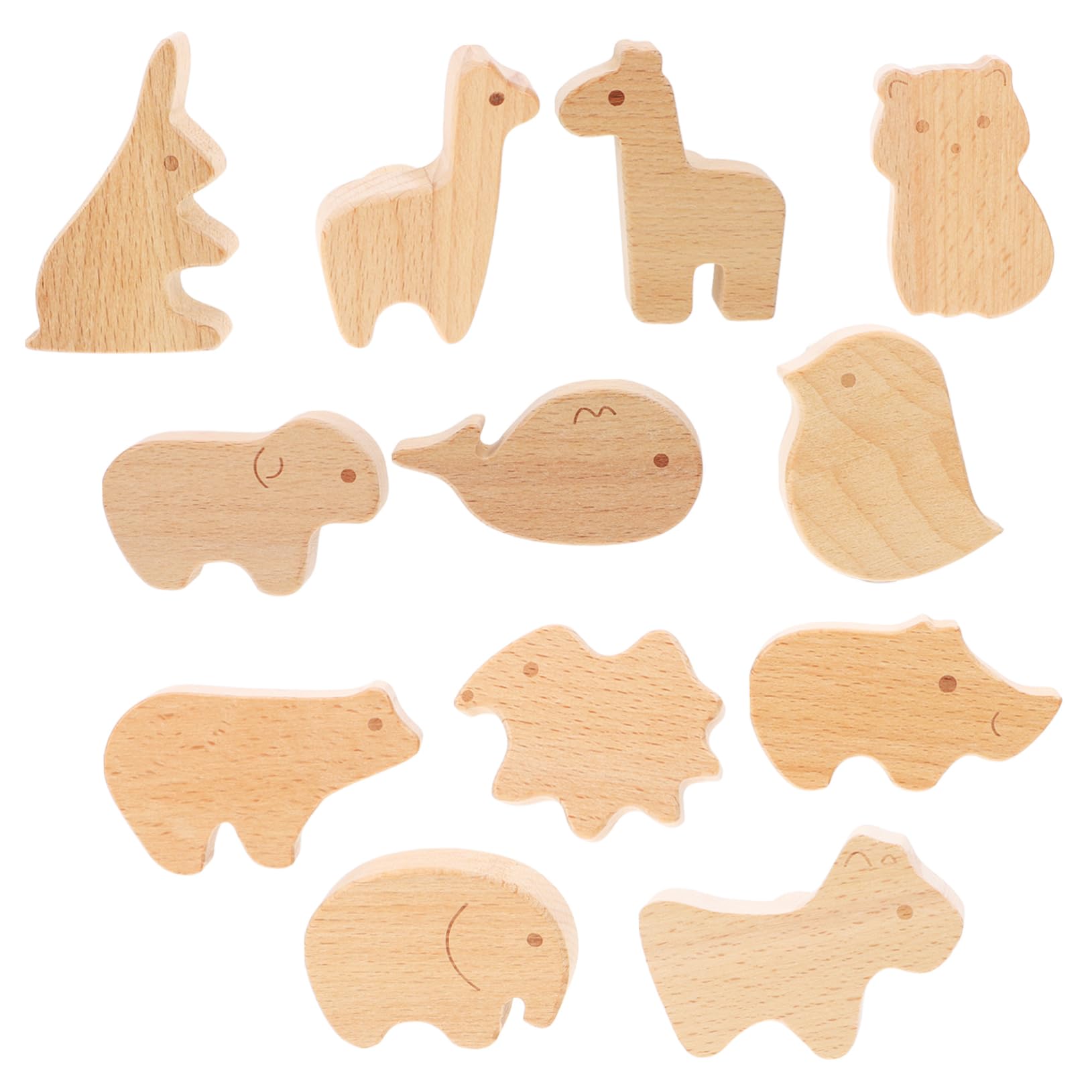 Operitacx 12pezzi Maniglie Per Forma Animali in Naturale Pomelli Decorativi Per Mobili Con Animali Selvatici e Marini Per Camerette Dei Ragazzo Ragazza e Ristrutturazioni Da Te