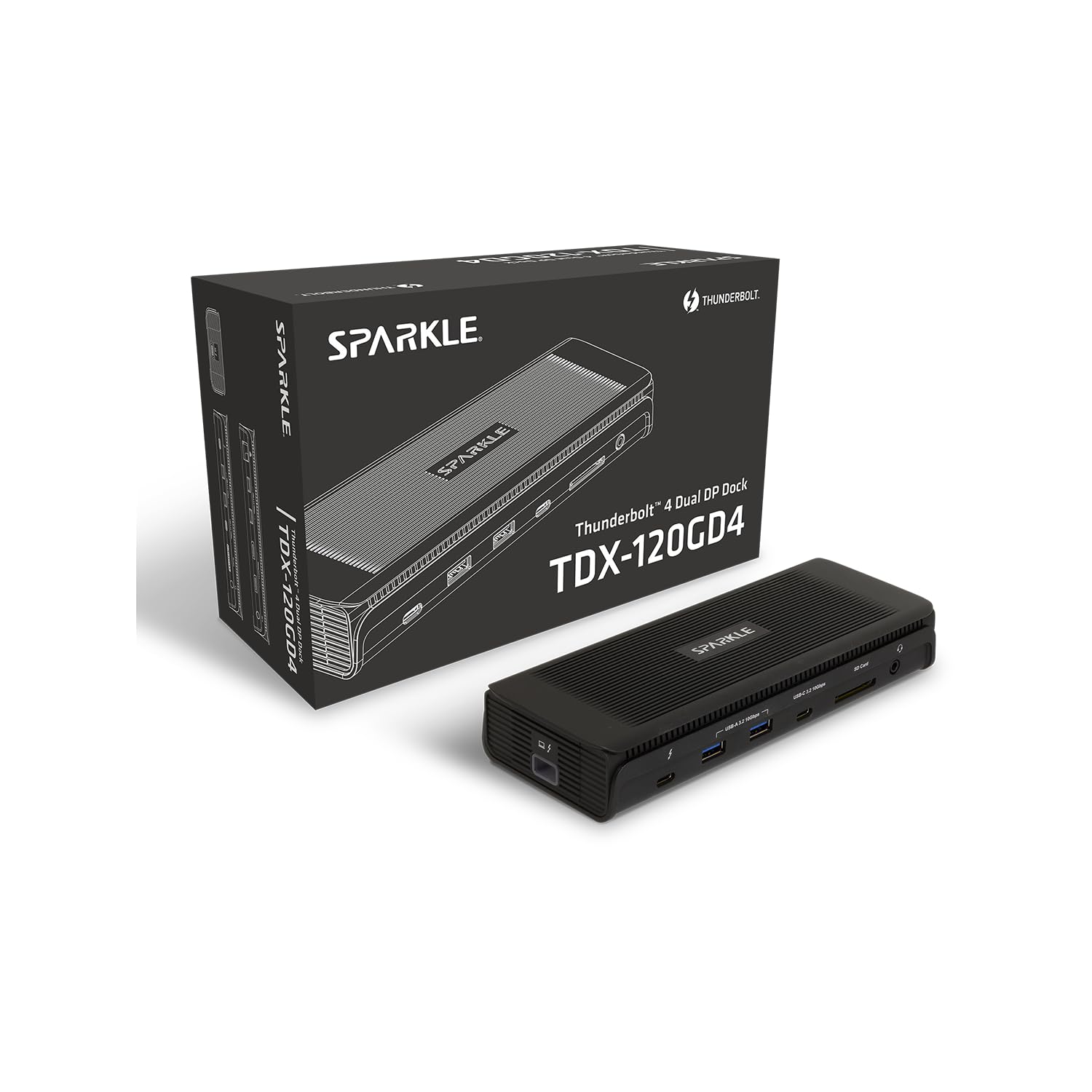 Amazon.co.jp: SPARKLE Office Dock Pro+TDX-120GD4 Thunderbolt 4