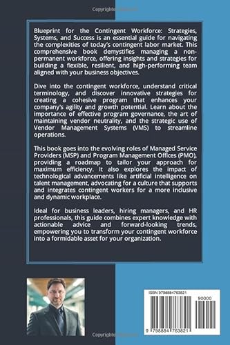 Blueprints for the Contingent Workforce: Strategies, Systems, and Success