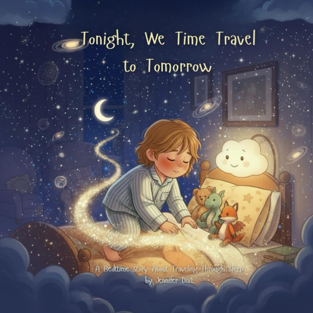 Tonight, We Time Travel to Tomorrow BloomBranch Bedtime Magic: A Bedtime Story About Traveling Through the Night