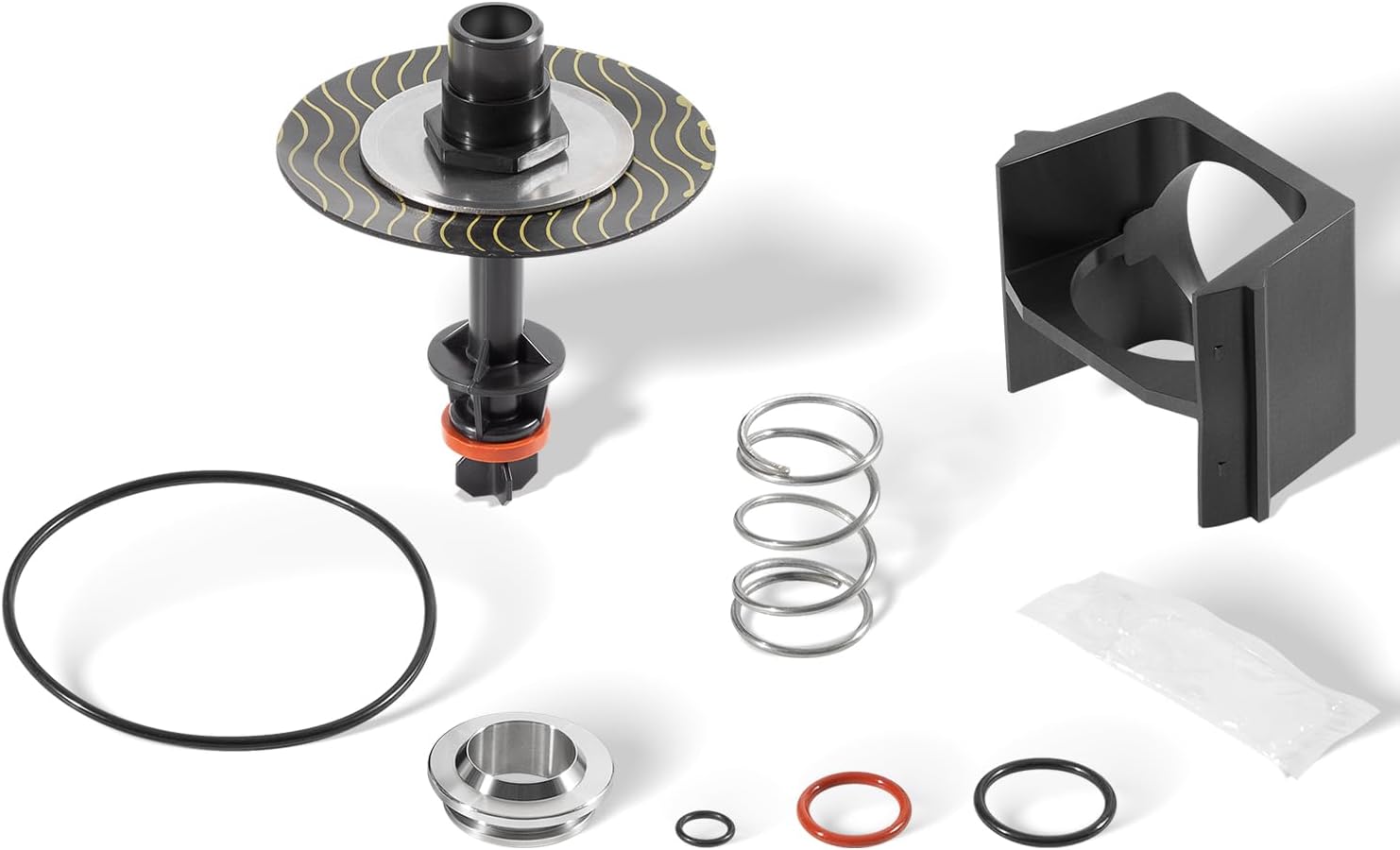 0887794 887794 009M2 1-1/4" - 1-1/2" Total Repair Kit For 009M2 1-1/4" - 1-1/2" Backflow Preventer Reduced Pressure Zone Assembly, For Series 009M2/LF & 4000BM2, Replacement for Watts RK 009M2-T
