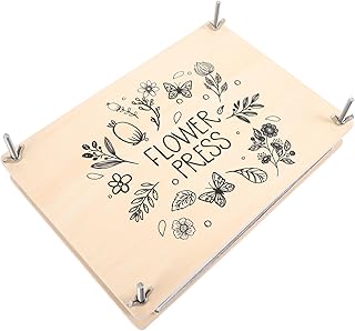 YOSADIER Flower Press Kit Plant Specimen Pressing Tools DIY Flower Set for Preservation