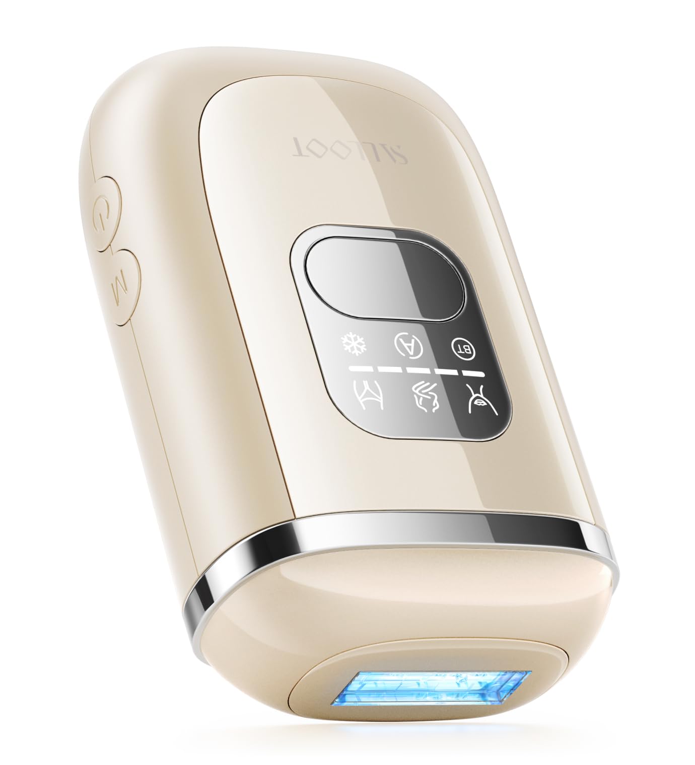 22J Epilatore Luce Pulsata con Doppio Impulso IGBT, 78W Epilatore laser Definitiva e Professional per peli ostinati,Epilatore laser con 4 °C Ghiaccio in Zaffiro per Donna Ascelle Bikini Corpo,Viaggio