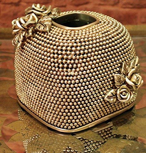 Rangement mouchoirs en résine anti-humidité avec couvercle protecteur pour serviette