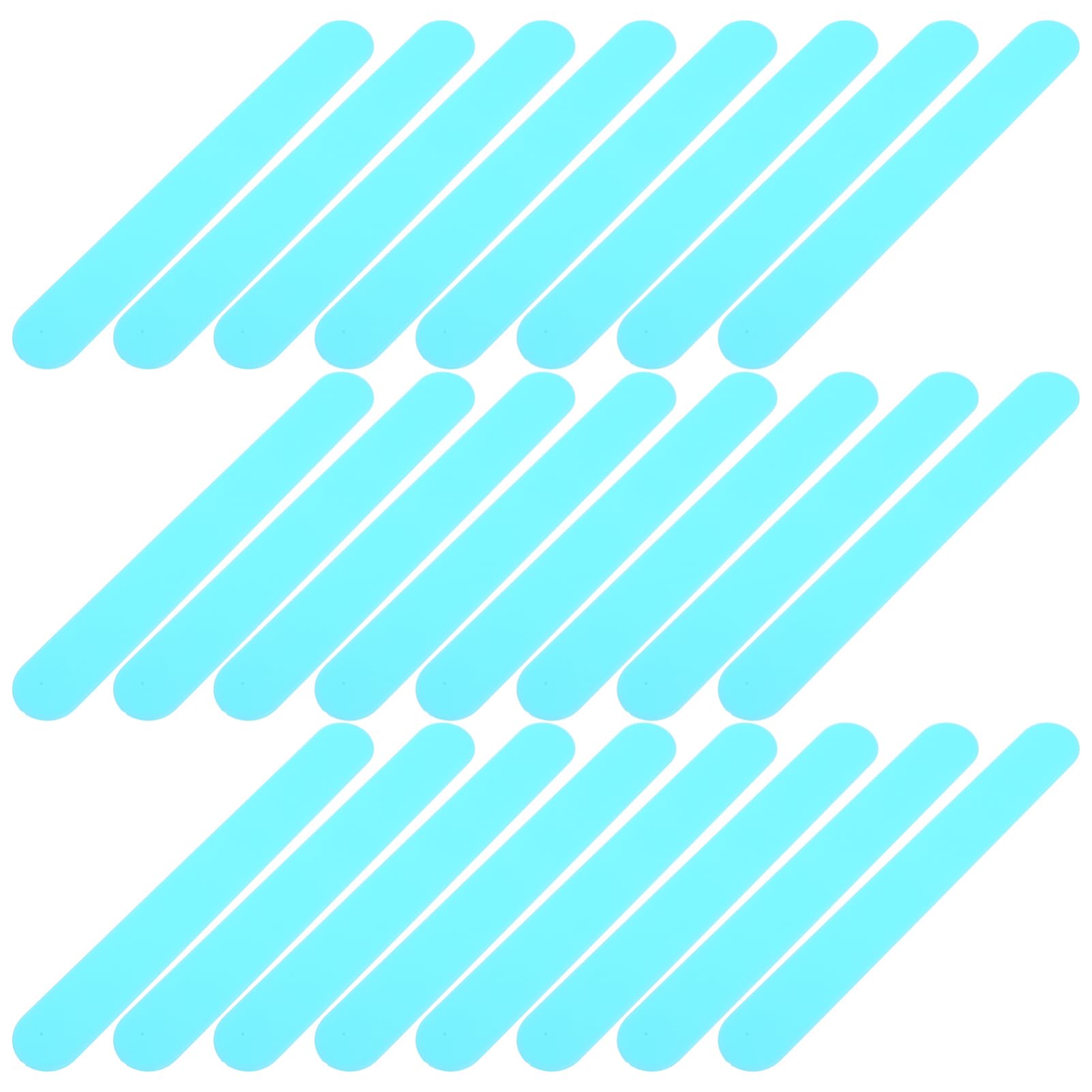 Healeved 25pcs Tongue Depressors Plastic Spatulas Scrapers Lip Cheek Retracto r for Dentist Healthy Oral Care Popsicle Sticks for Food, Laboratory Tongue Scraper Light Green