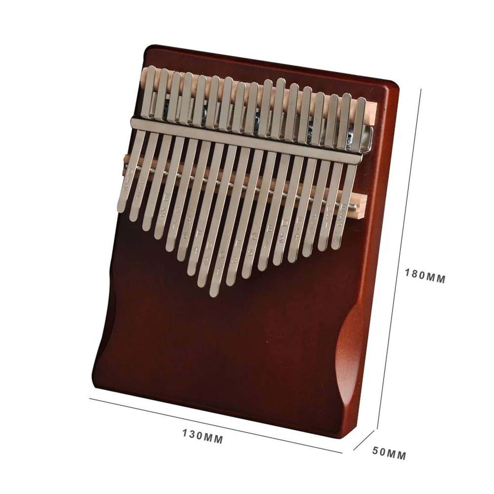 Początkująca Kalimba 17klawiszowy Wielofunkcyjny Kalimba Z Naklejką Do Strojenia