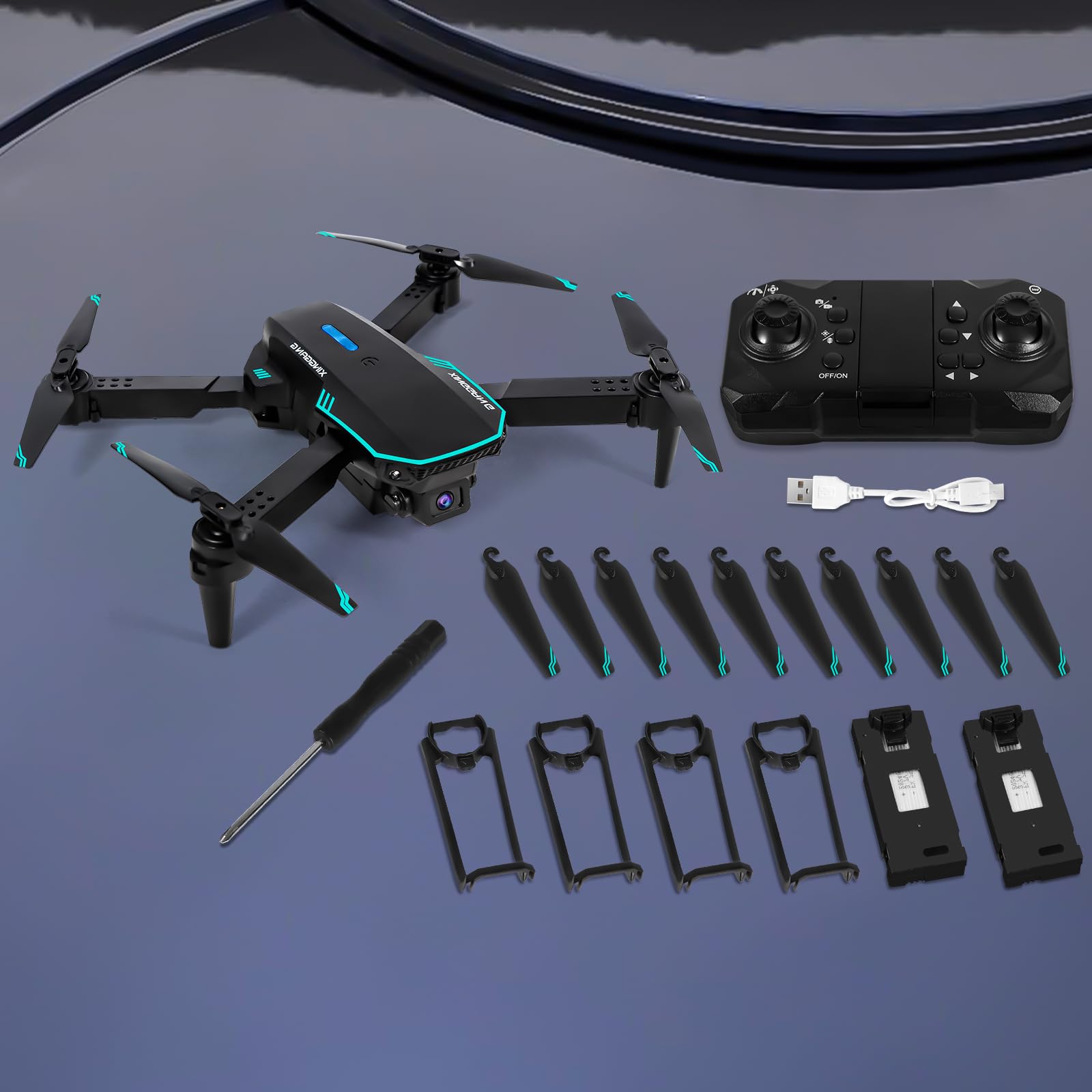 Drone z kamerą 4K EIS, 62 minuty lotu, poniżej 249 g, transmisja FPV 4KM, maks. 16 m/s, Follow-Me/Return, Quadrocopter RC dla początkujących i dorosłych