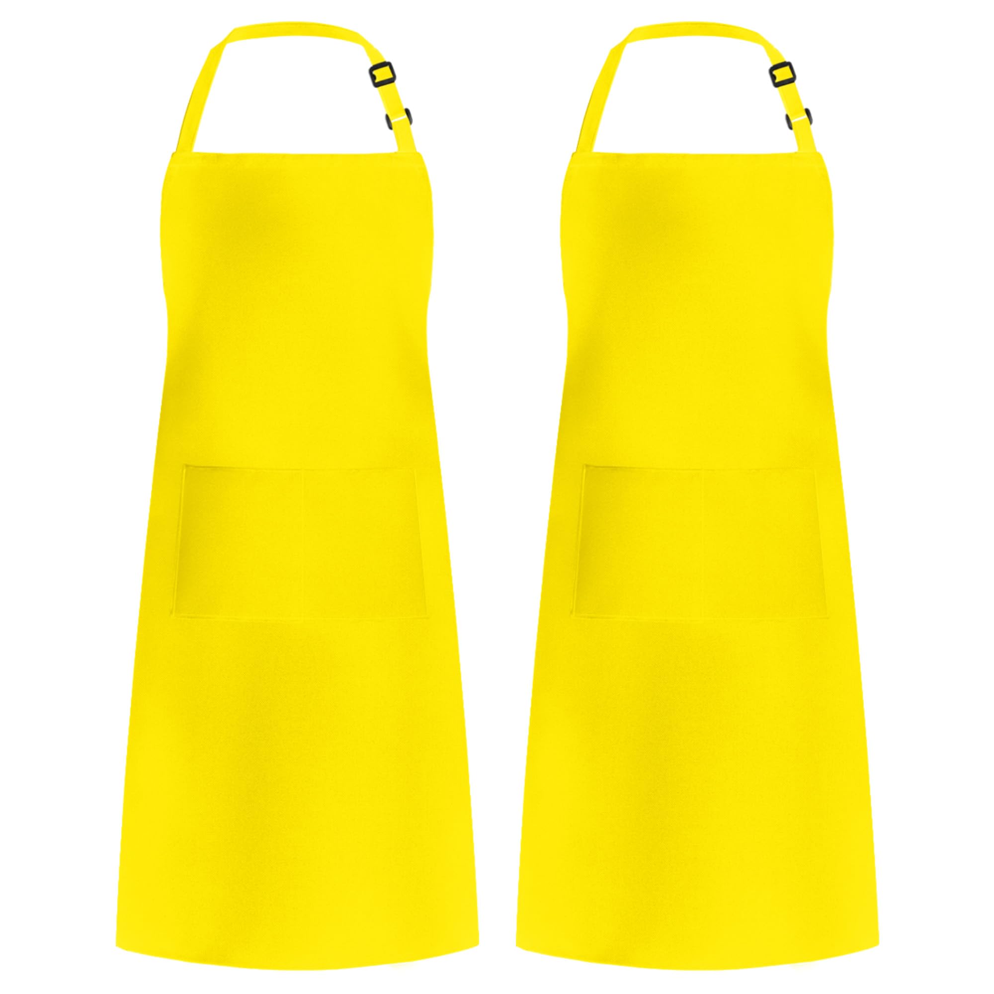 Syntus Apron for Men Women, Adjustable Cooking Kitchen Apron with 2 Pockets
