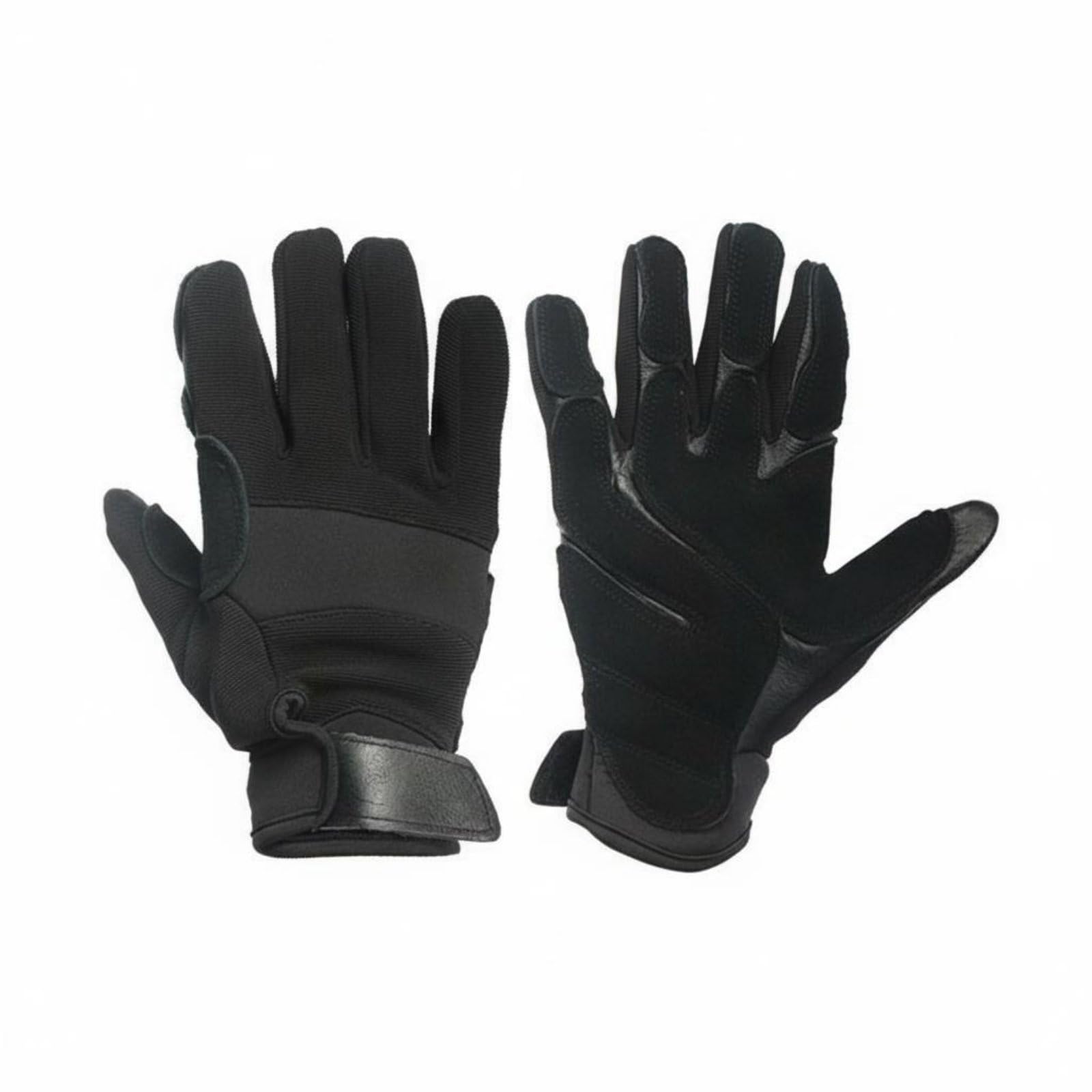 Qianly Guantes de Trabajo Antideslizantes Agarre Antideslizante Guantes de Tácticos con Protección Resistente a la Abrasión para Rescatistas, Espeleología