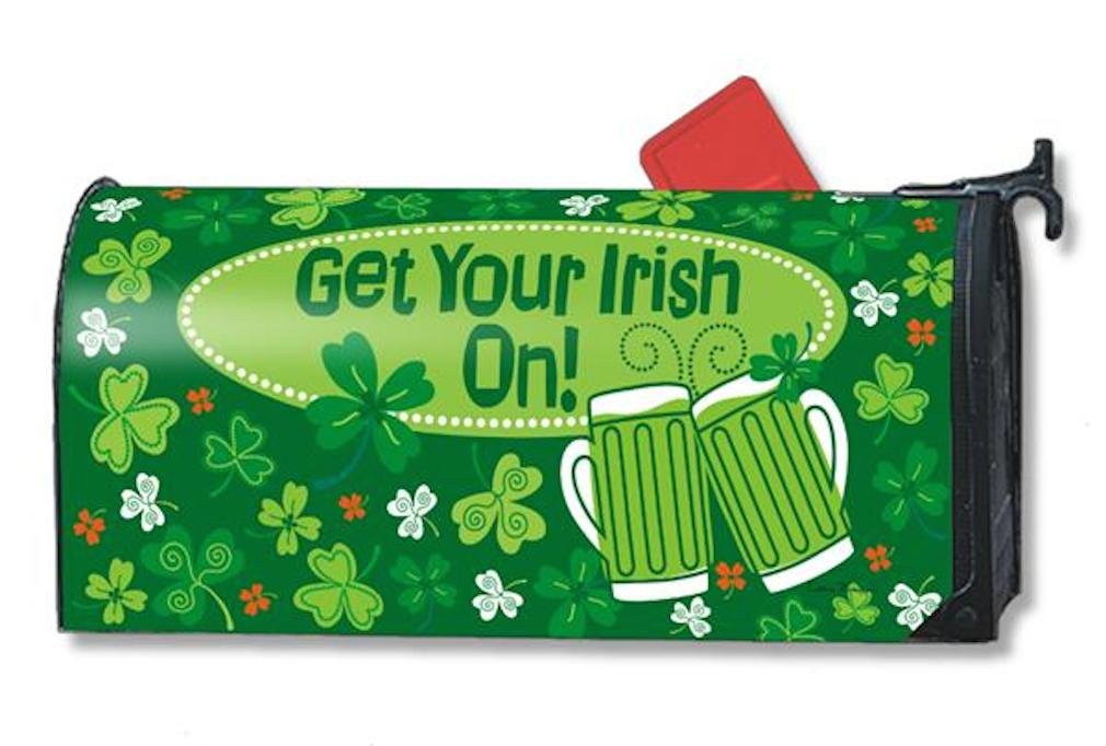MailwrapsGet Your Irish On Mailbox Cover #01081