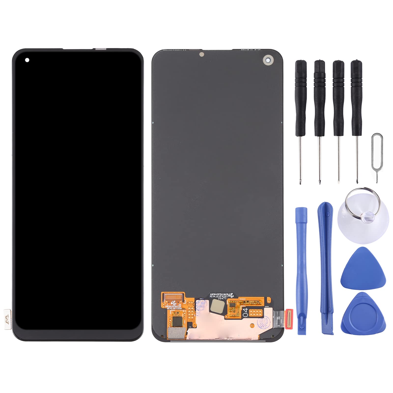 Materiał ekran LCD i digitizer pełny montaż dla OPPO dla Realme V15 5G