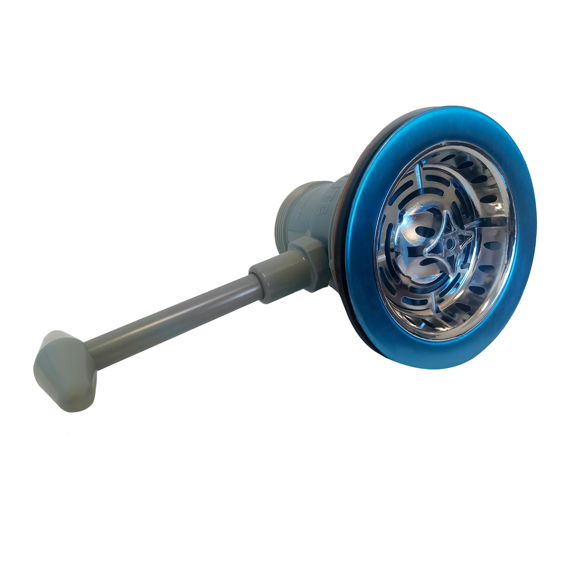 OCS Parts Universal 3.5-Inch Sink Drain Waste Valve with Twist Handle for Standard 3.5