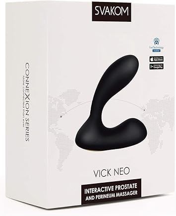 Svakom - Vick Próstata Vibrador App Controlled - Negro 310 g ...