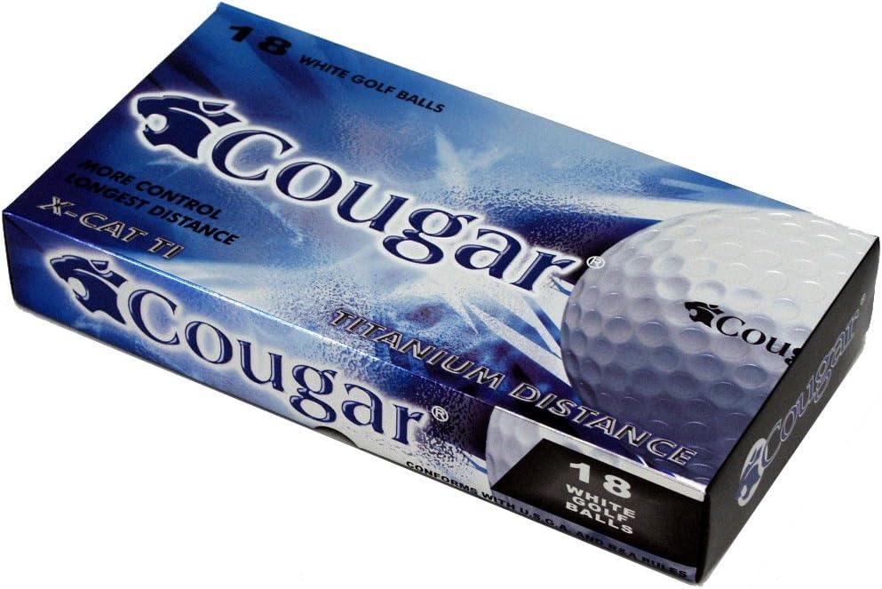 Cougar XCat Ti Titanium Distance Golf Balls (36 Count) Amazon.co.uk