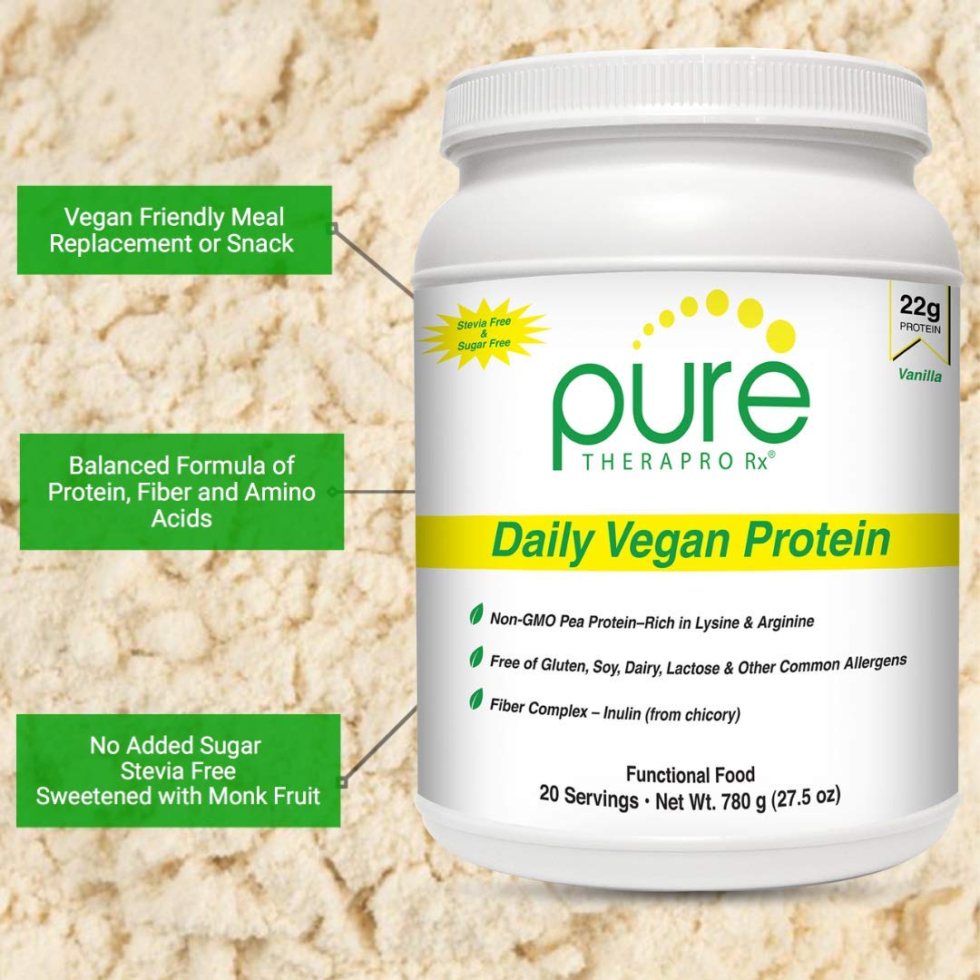 Daily Vegan Protein "Vanilla" 20 servings (NEW BIGGER SIZE) 22