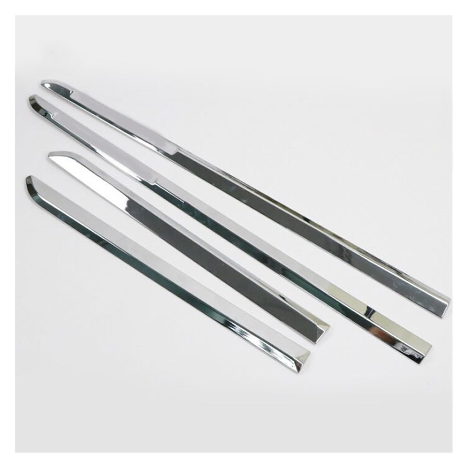 Side Panels Spoiler Car Side Skirts 4pcs For Volvo XC90 For XC 90 2015 2016 2017 2018 ABS Chrome Side Door Car Body Molding Cover Trim Car Styling Accessories