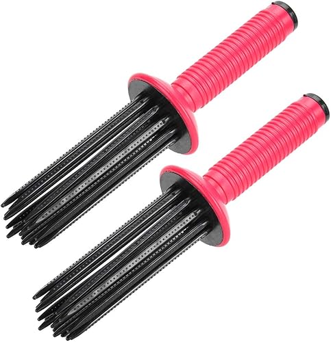 Miniatura 9 de Peine de rodillo de rizador manual, herramienta de peinado de varita para rizar el cabello ondulado - Rodillo rizador de afeitar anti-pelo para