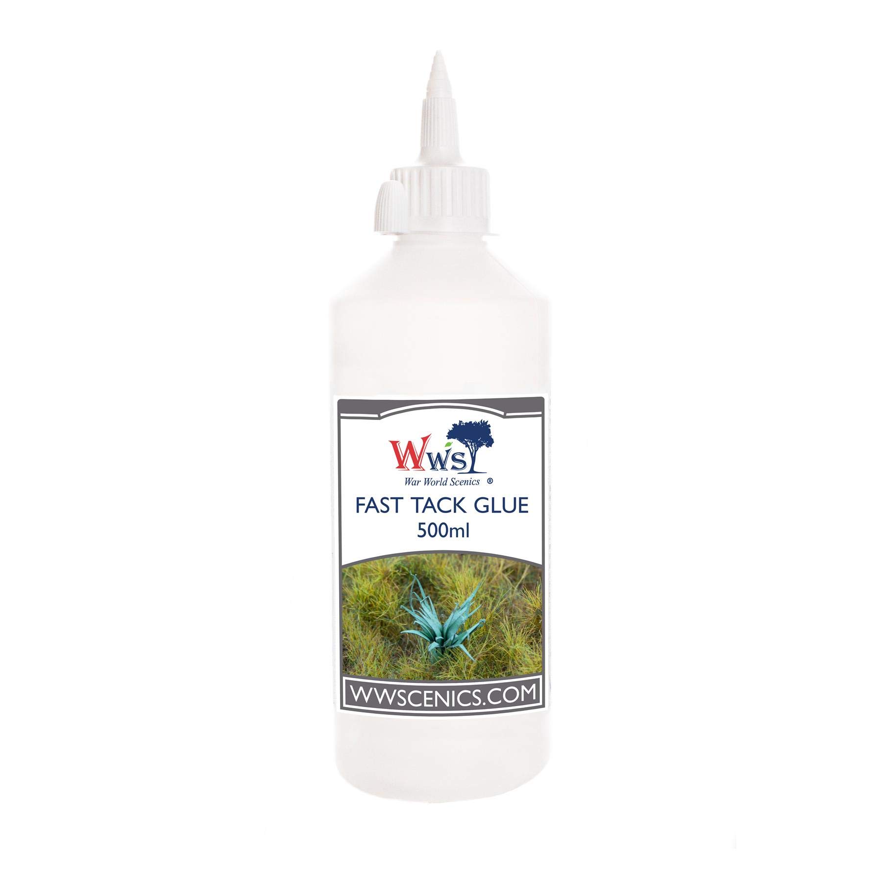 War World Scenics General Purpose Fast Tack Glue 500ml for Model Railway Diorama Wargame Terrain