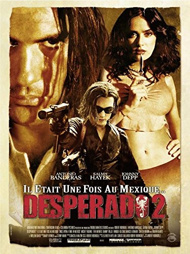 Affiche Cinema Originale Desperado 2 pour grand salon moderne et deco cinéphile