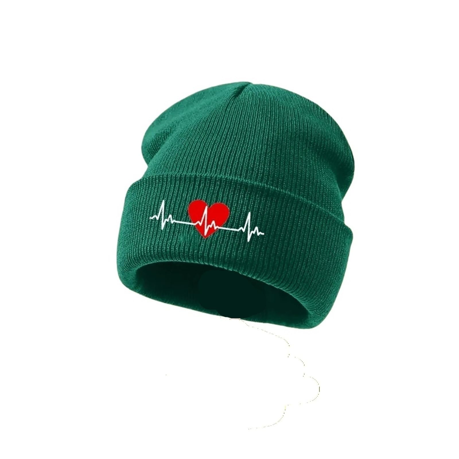 Gorro tejido de invierno unisex moderno con estampado de latidos xiaopang 3