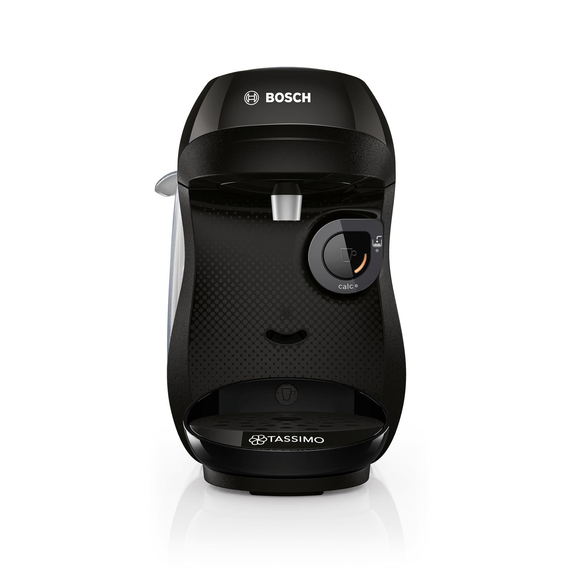 Bosch - Tassimo Happy Friendly Coffee Maker, Up to 70 Drinks, OneTouch, INTELLIBREWâ„¢, Black, TAS102E