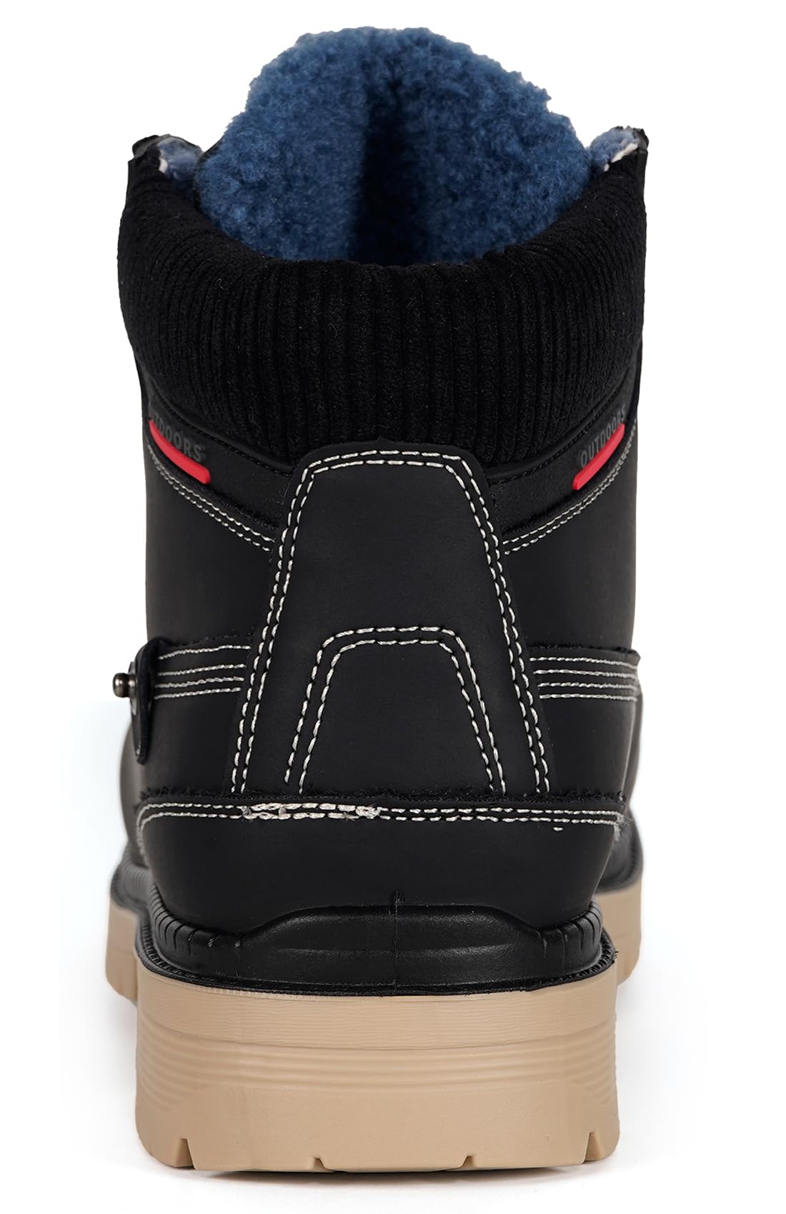 Stivali Uomo Donna Scarpe da Inverno Caldi Stivali da Neve Impermeabili,Gr.36-47