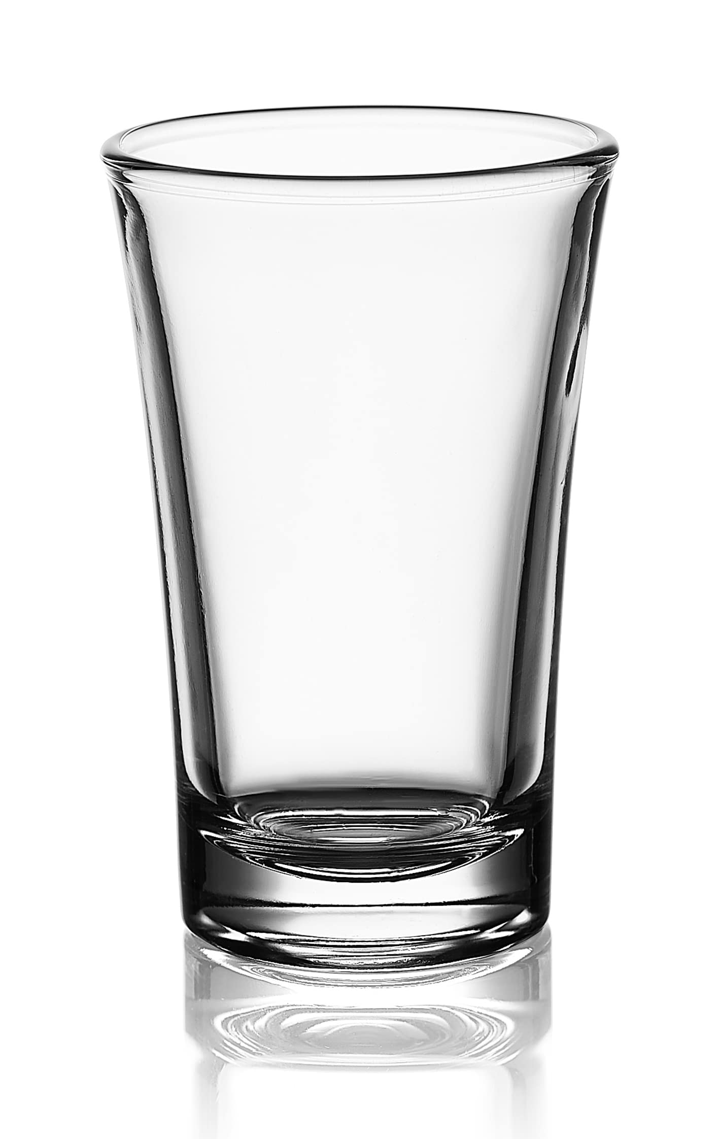SIXBY Lot De 12 Verres Shooter 4cl - Verre à Shot Classique Lavable Lave-vaisselle - Verre Épais Transparent