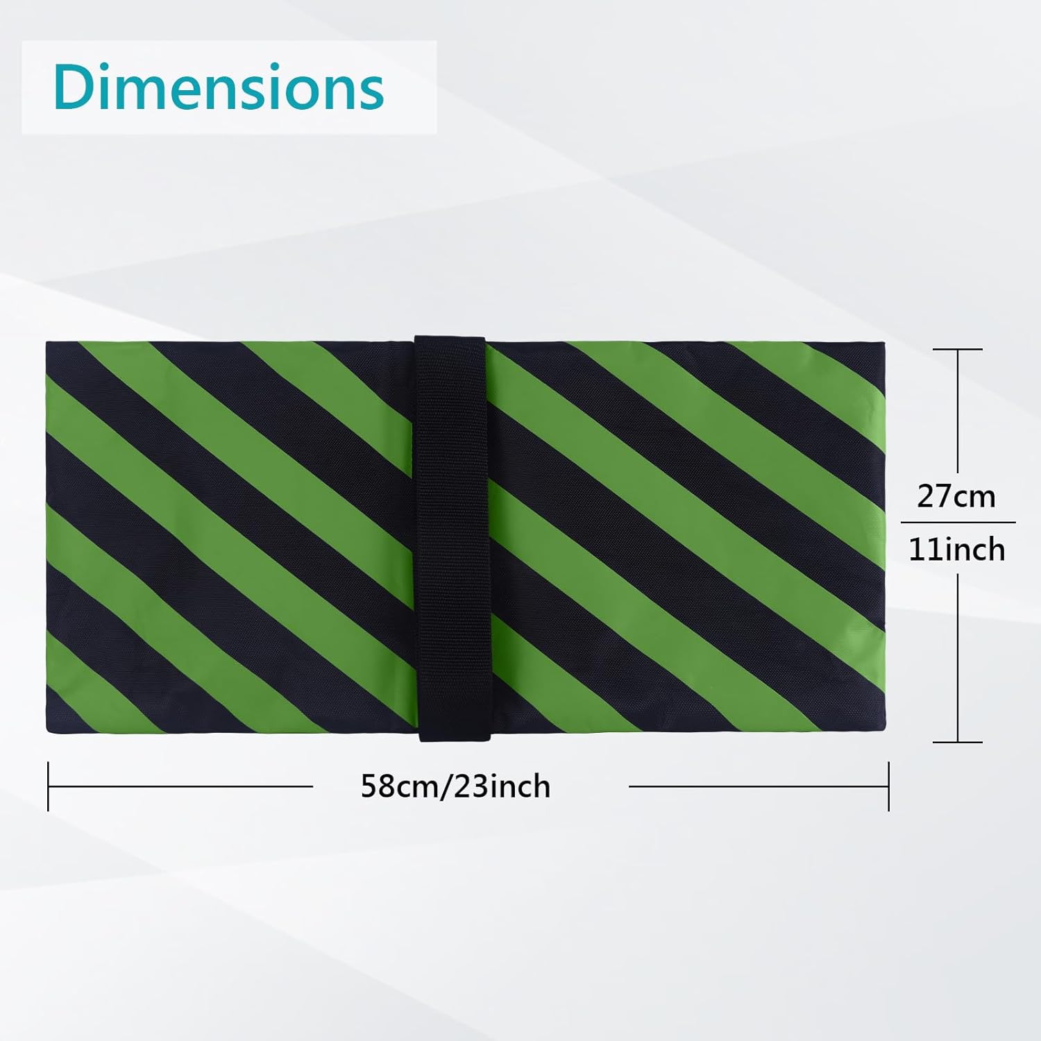 ABCCANOPY Photography Sandbag for Video Stand, Heavy Duty Weight Bags for Light Tripod, Camping Chair, 4 Packs (Kelly Green) No Sand