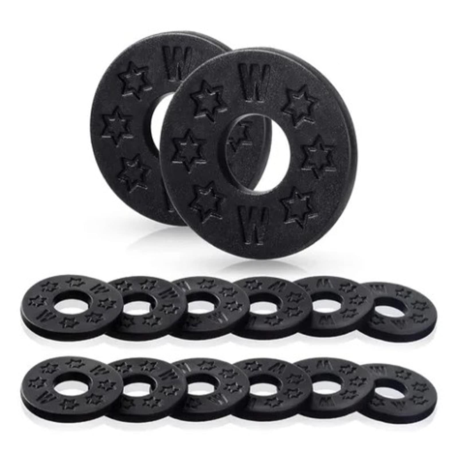 12Pcs Guitar Strap Washers