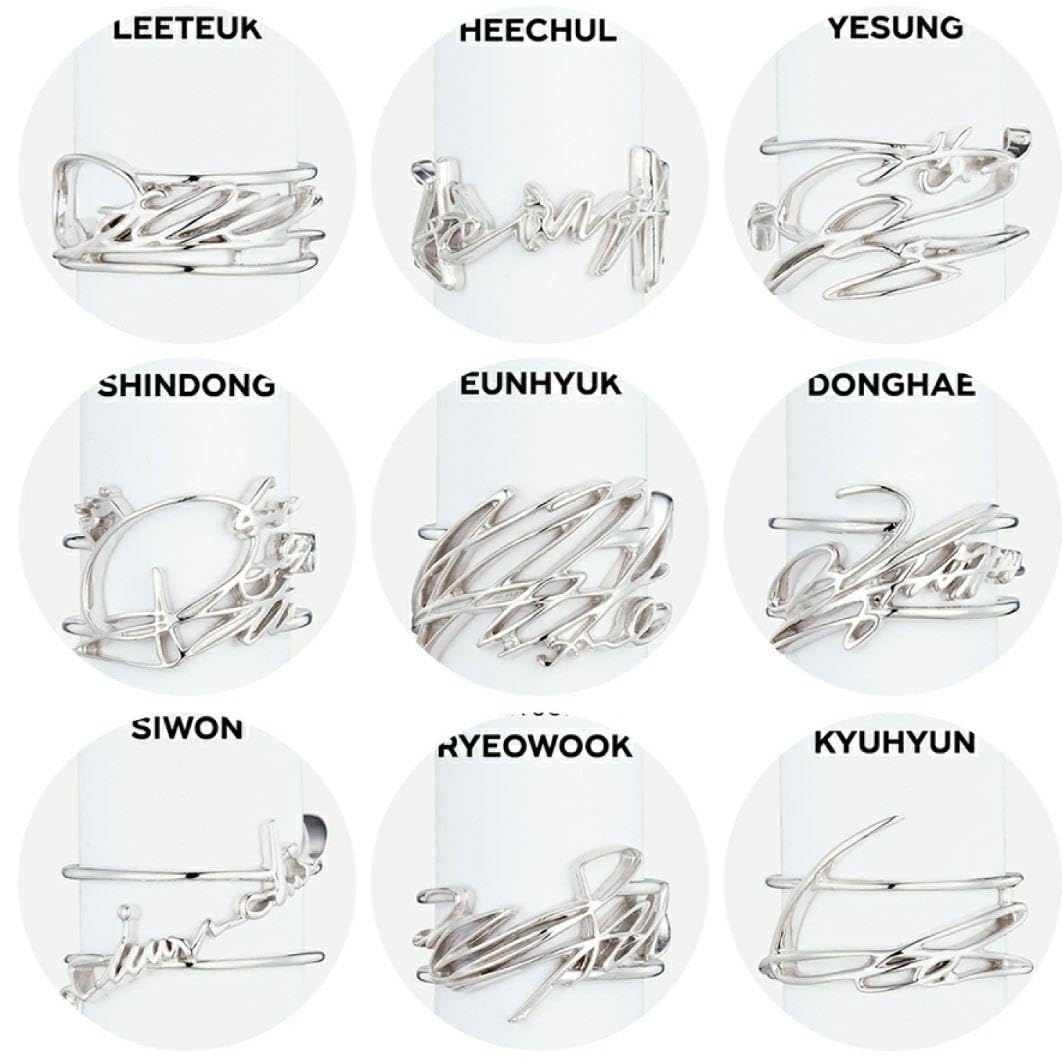 Amazon.co.jp: SIGNATURE RINGサイン型指輪 ドンヘ ウニョクセット