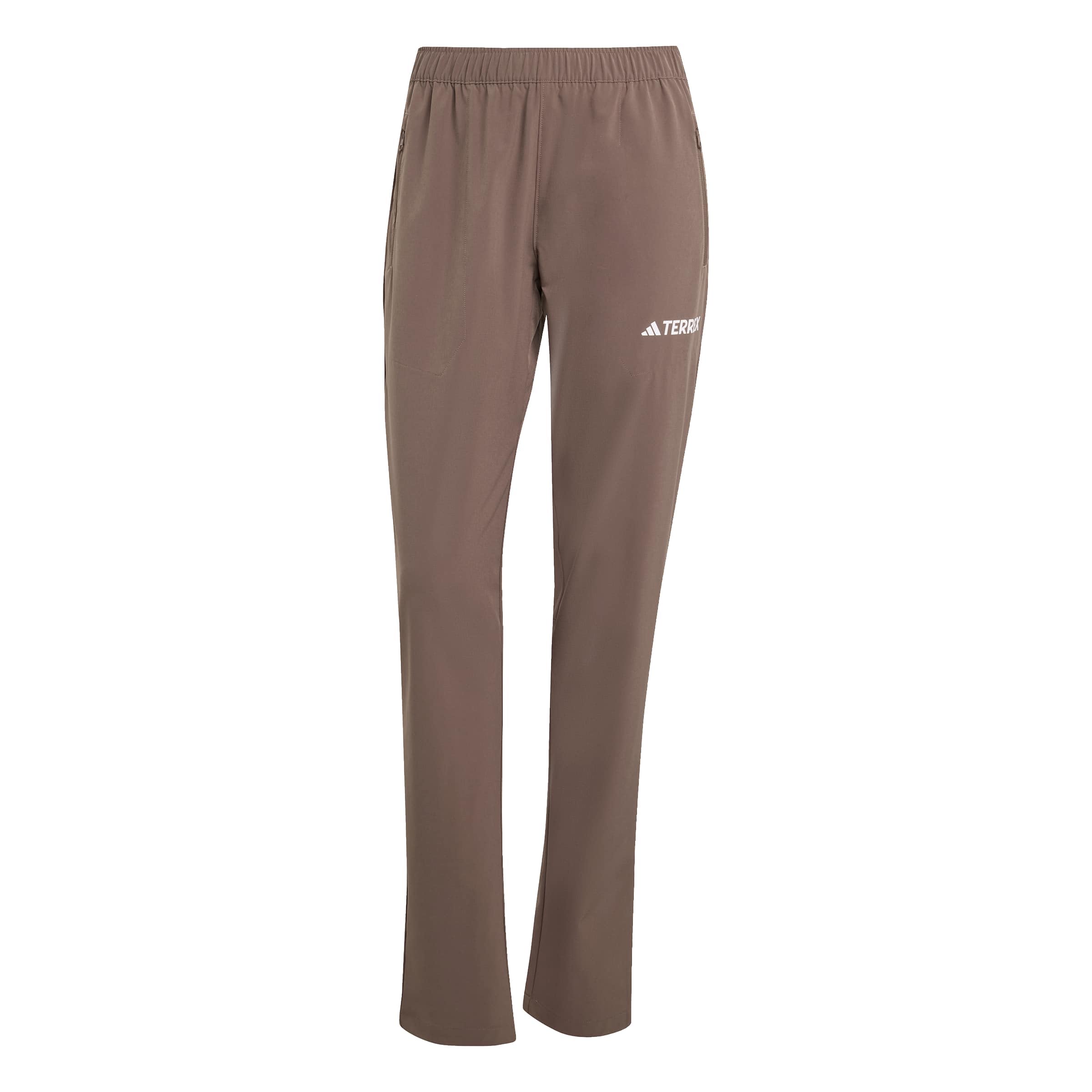 adidas Women's Terrex Multi Essentials Stretch Pants, Earth Strata, S