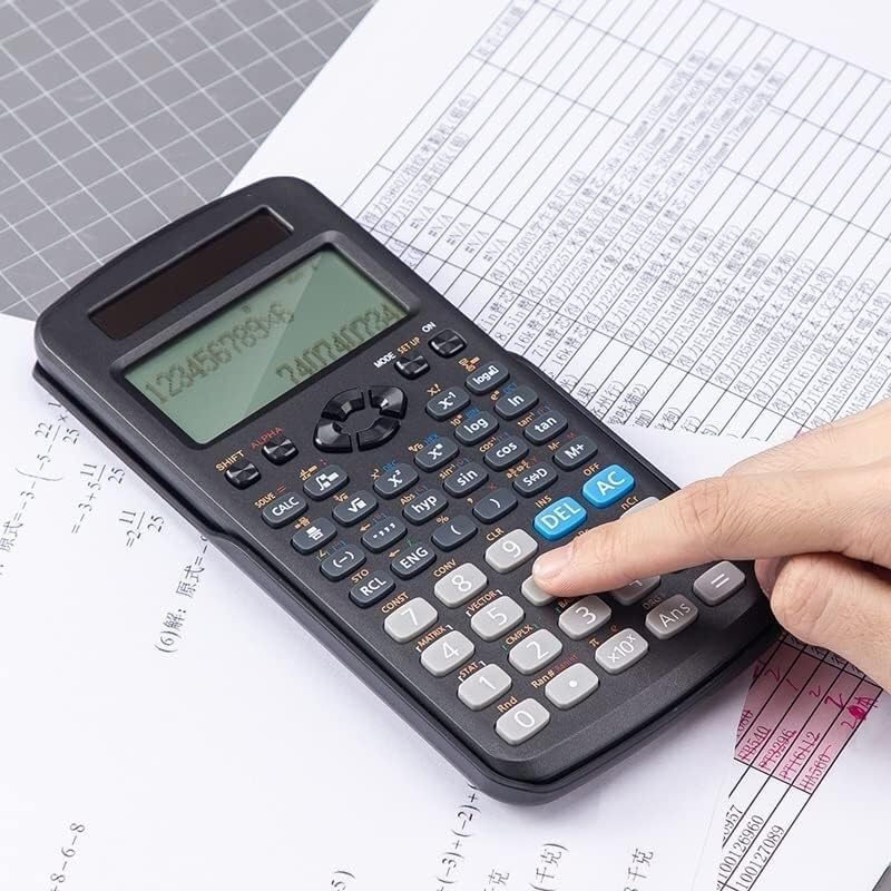 Calcolatrice da Tavolo, calcolatrice scientifica 417 Funzione Calcolatrici for Ingegneri Standard Forniture for Studenti delle scuole Medie Superiori Calcolo elettronico