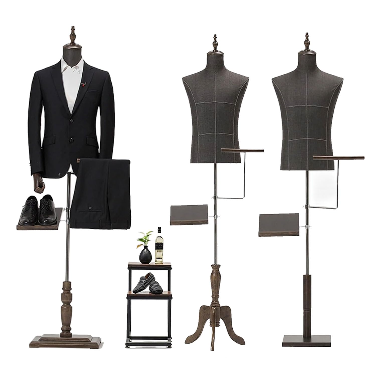 STOCKMAN マネキン 布製 黒スタンド STOCKMAN マネキン 布製 黒スタンド