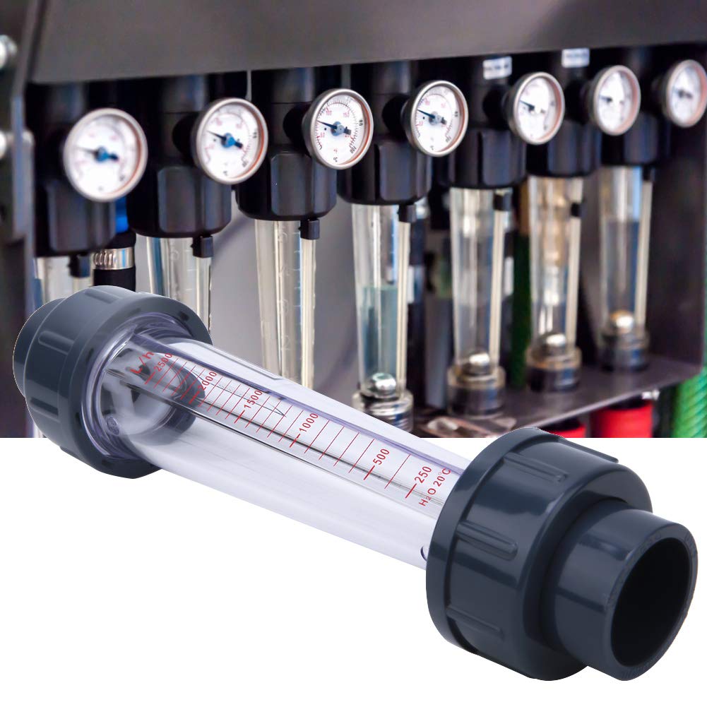 Débitmètre, débitmètre liquide, débitmètre liquide LZS-25 (D) 250~2500L/h Jauge de débit liquide en plastique ABS haute précision avec bouche plate en plastique