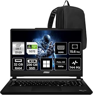 Msı Cyborg 15 Max Core İ7 13620H Rtx 5070 8Gb 100W 32Gb Ram 256Gb Ssd 15.6" Full Hd 144Hz Win11 Home C13Wg070Xtrp319 Gaming Laptop + Per4 Çanta