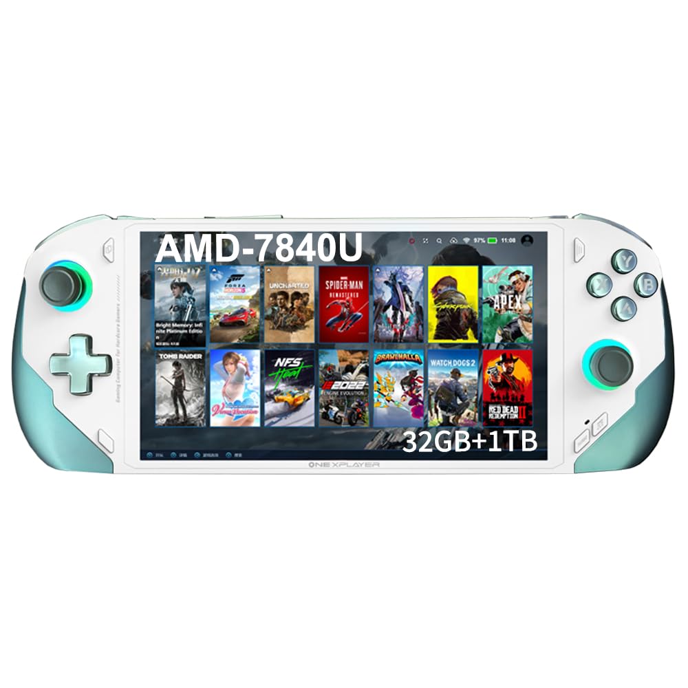 Amazon.com: XAMMUE Onexfly F1 [AMD Ryzen 7-7840U] 7 Inches  