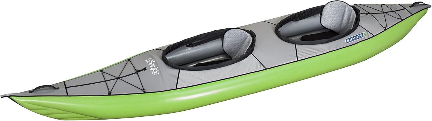 GUMOTEX SWING 2 Kayak Inflable para 2 Personas Rojo